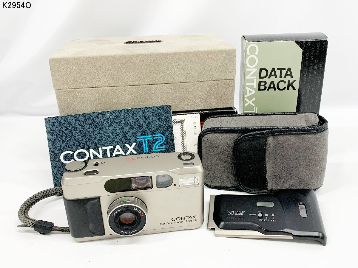 Yahoo!オークション -「contax t2 データバック」の落札相場・落札価格
