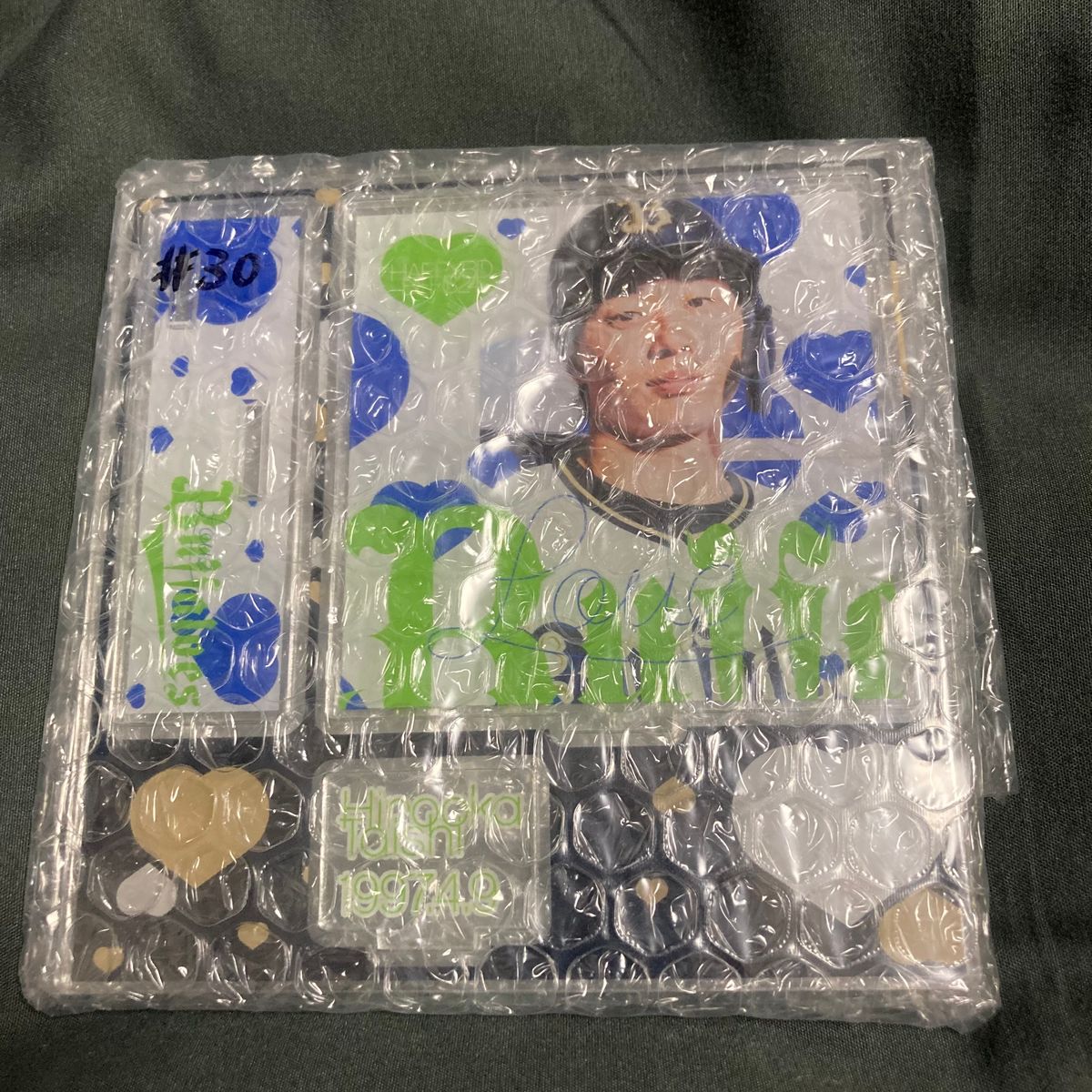 オリックス ガチャ 廣岡大志キャッチフレーズ 2024 おりふぉーアクリル