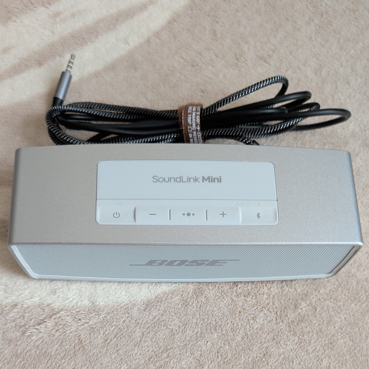 BOSE SoundLink Mini Bluetoothスピーカー シルバー 充電台付き