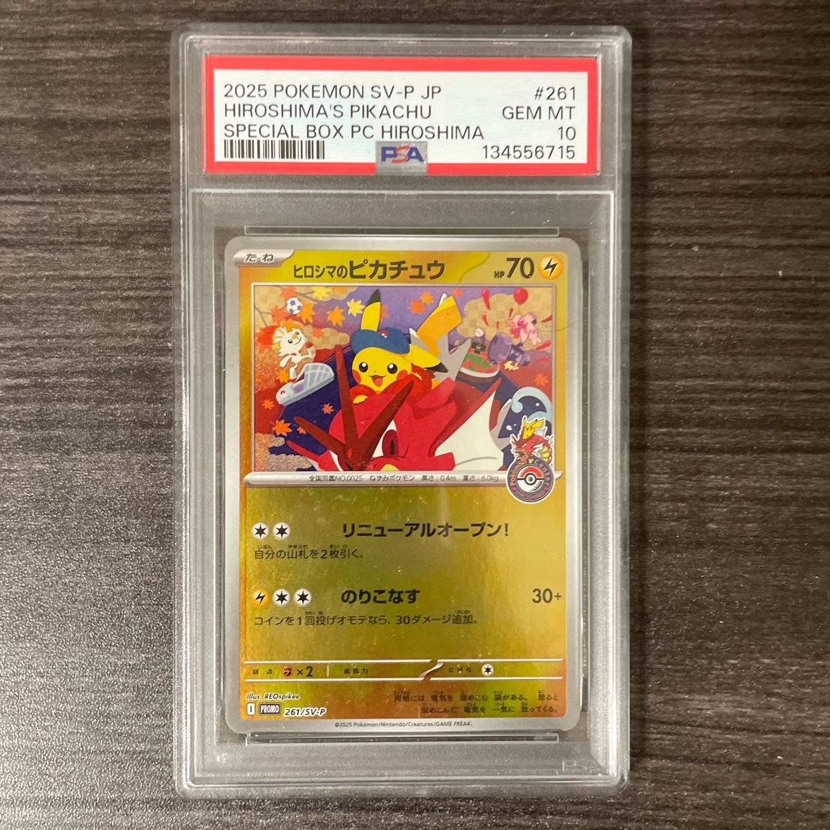 PSA10 ポケモンカード ピカチュウ 291/SV-P げきとうスパーク｜Yahoo