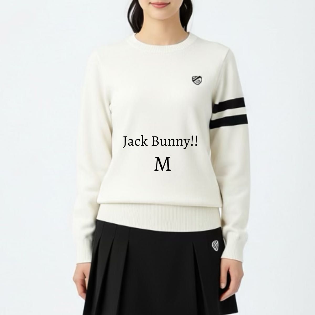 ブラック ジャックバニー レディース ゴルフウェア 長袖 S サイズ0