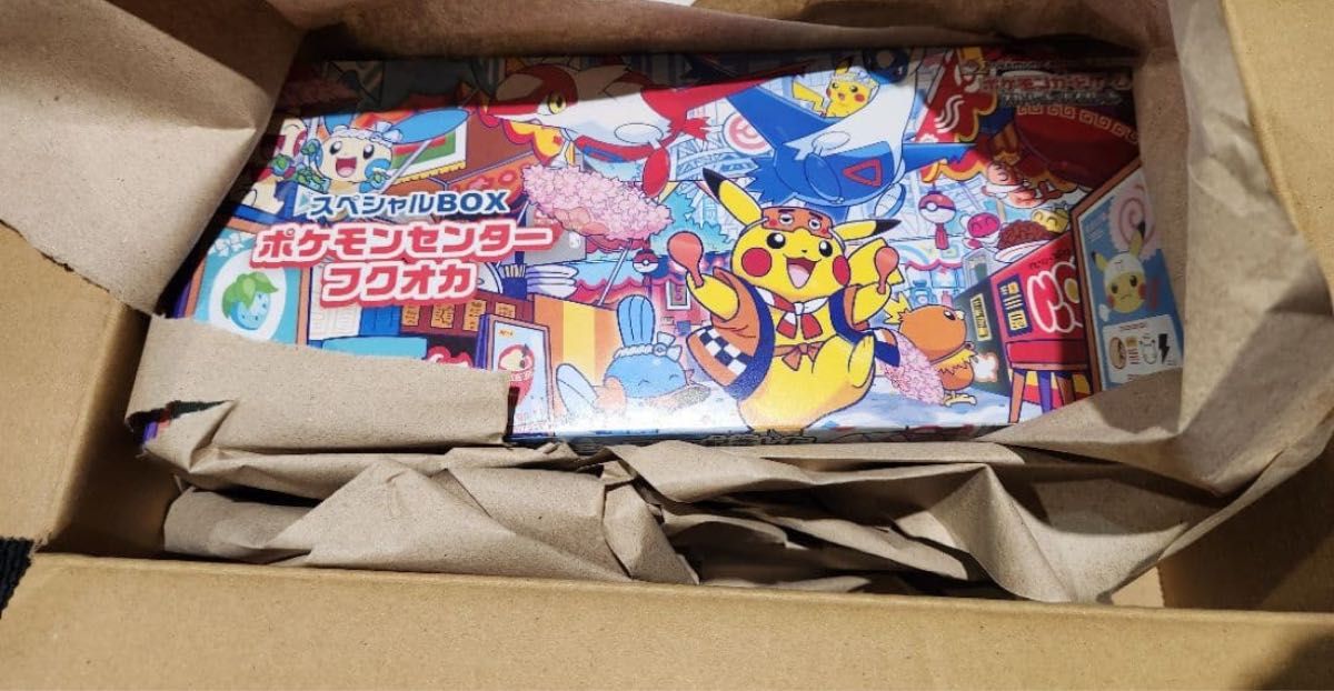 未開封納品書シュリンク付き ポケモンセンター フクオカ スペシャルBOX