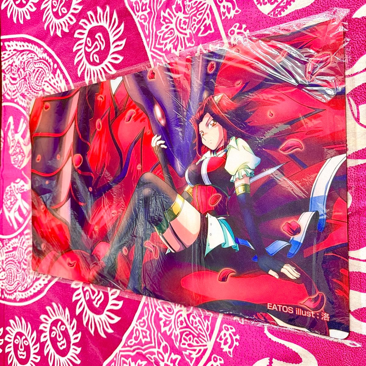 遊戯王 貴重 十六夜アキ ブラックローズ 公式プレイマット｜Yahoo