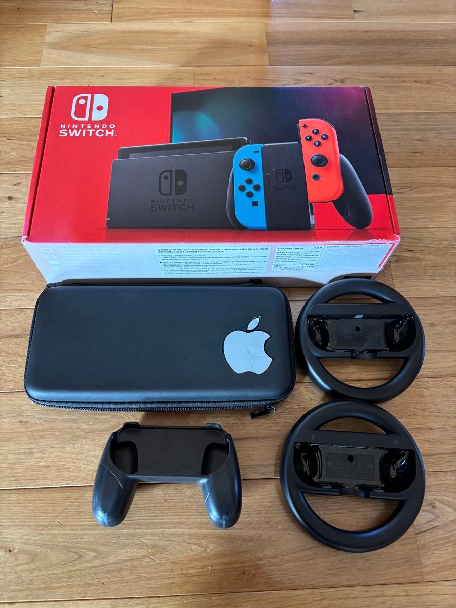 Nintendo Switch ネオンブルー/ネオンレッド 未対策機 動作確認済 付属