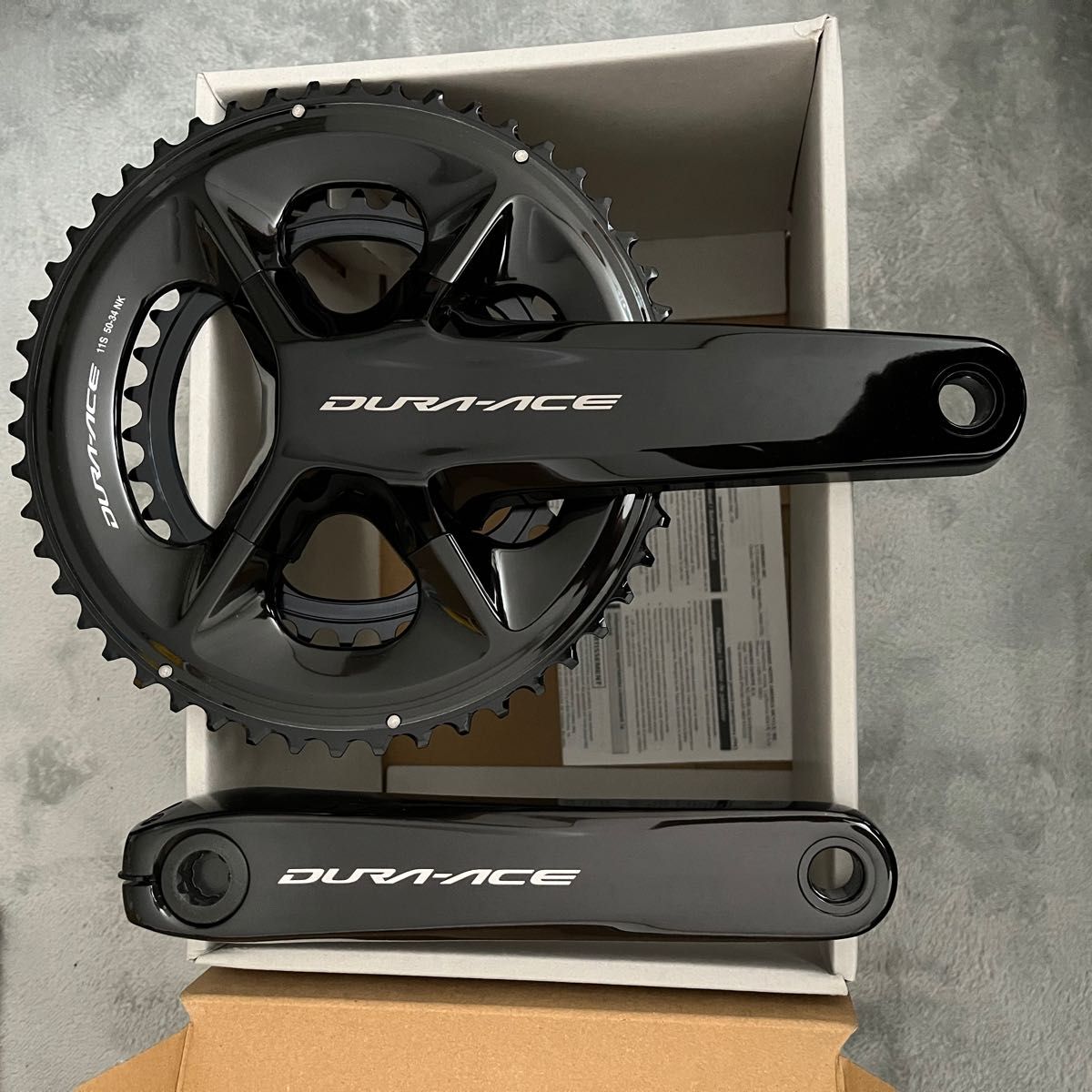 新車外し】Prowheel RPL-FD16S-F-TT Gravel 40T 175 クランクセット