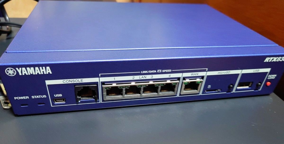 極美品・初期化済み】YAMAHA RTX830 VPNルーター｜Yahoo!フリマ（旧