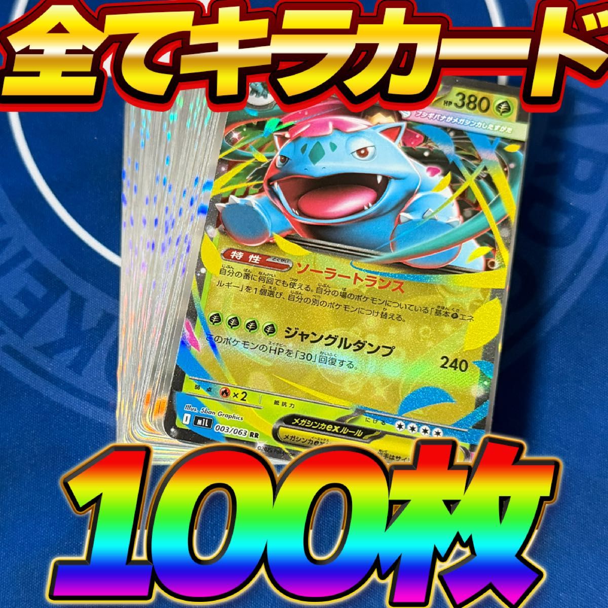 ポケモンカード 引退品 100枚 キラ まとめ売り 早い者勝ち メガ