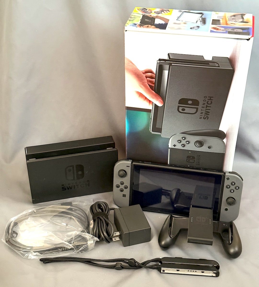 2026年最新】Yahoo!オークション -nintendo switch 本体 グレーの中古