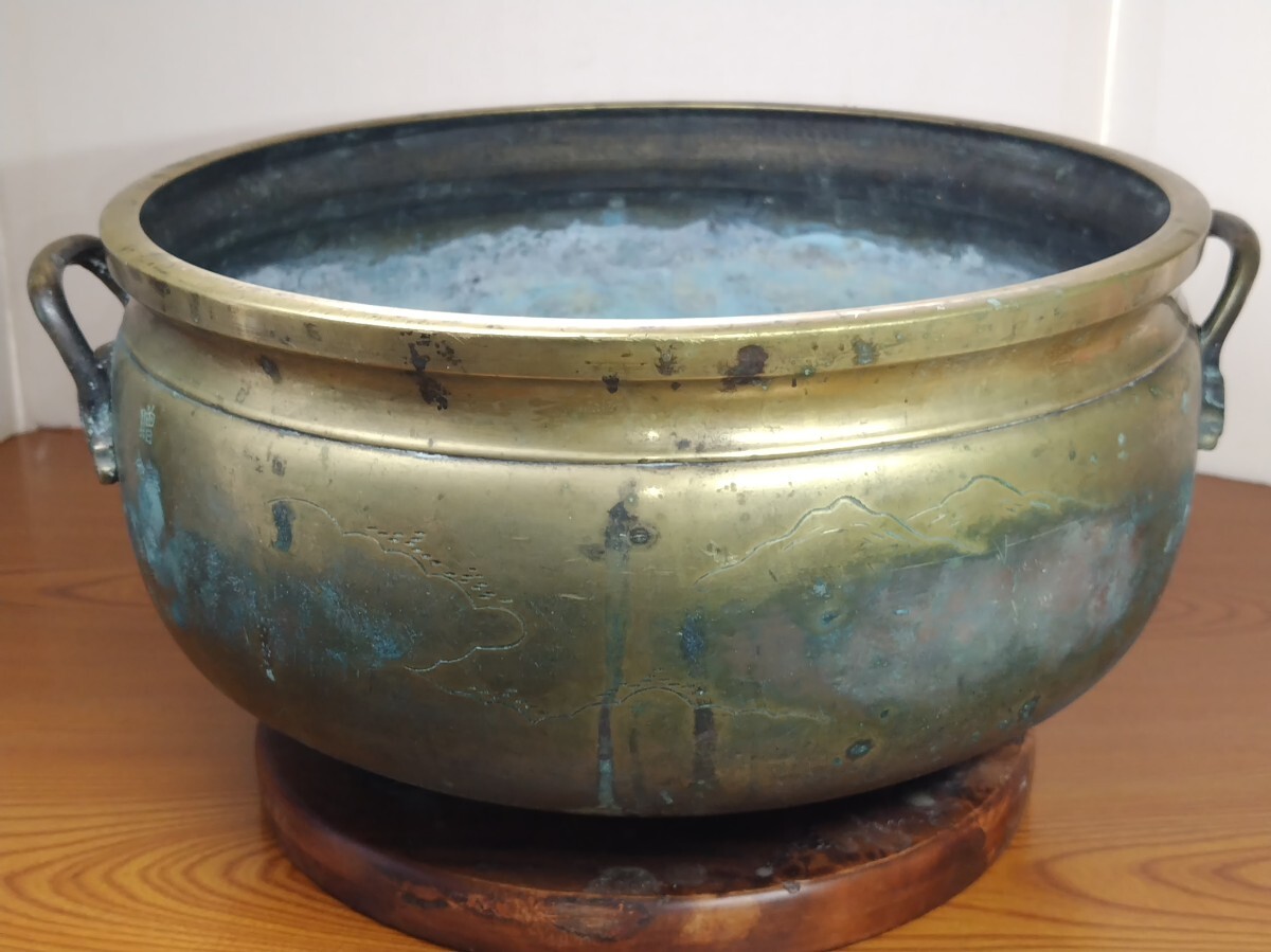 2026年最新】Yahoo!オークション -火鉢 真鍮の中古品・新品・未使用品一覧