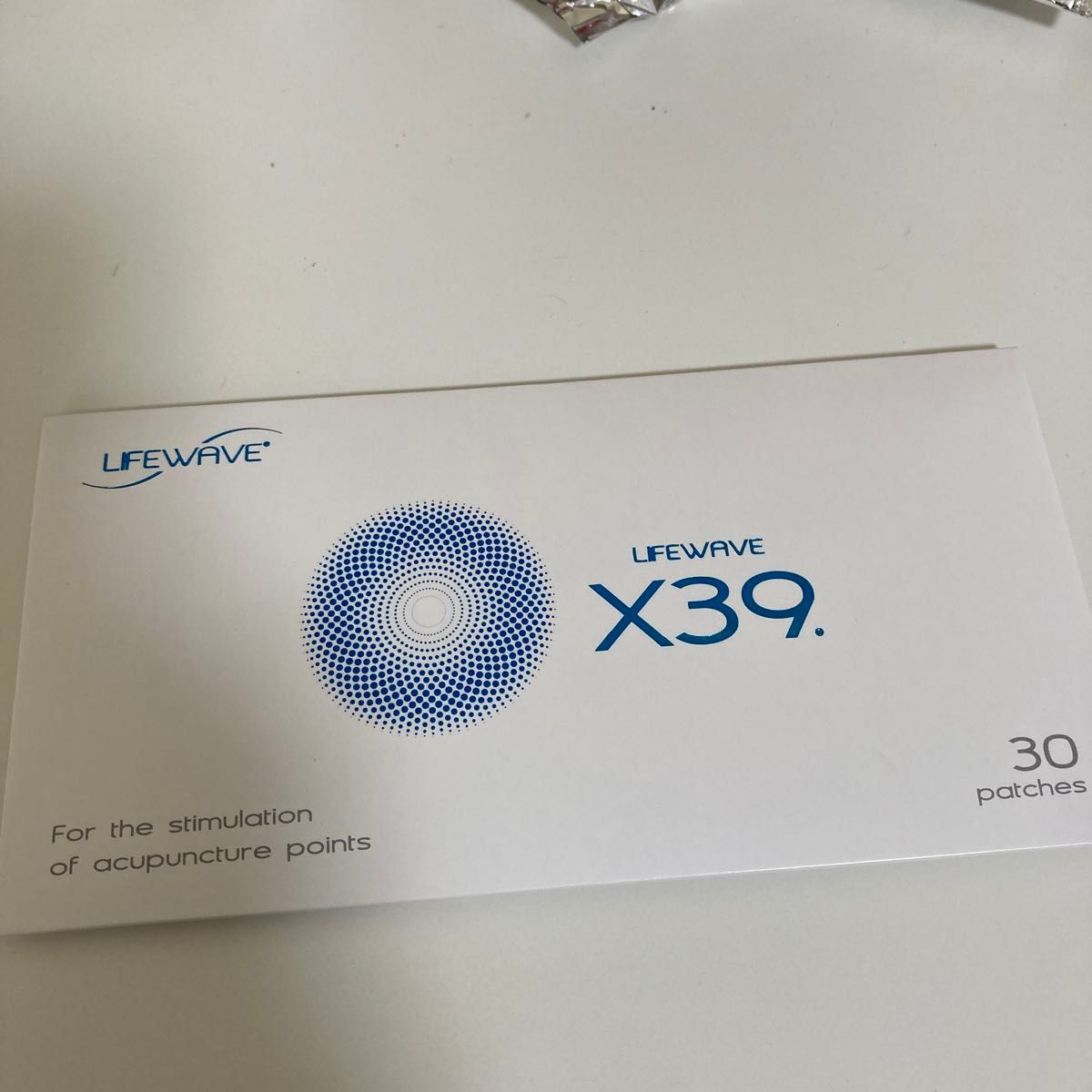 life wave ライフウェーブパッチ X39 正規品 新品未開封使用期限2025 2