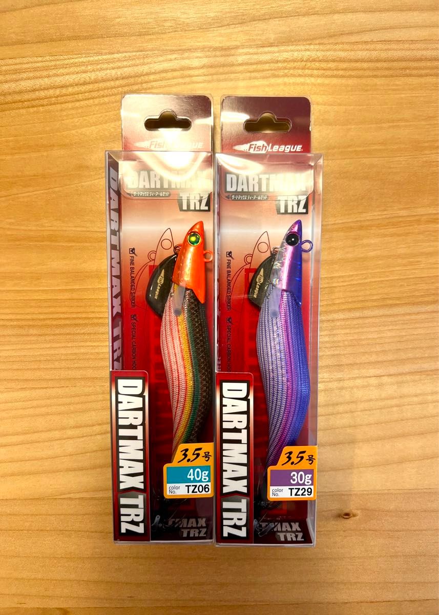 エギリー ダートマックスTRZ 3 5号 30g レッドオレンジボーダーレッド