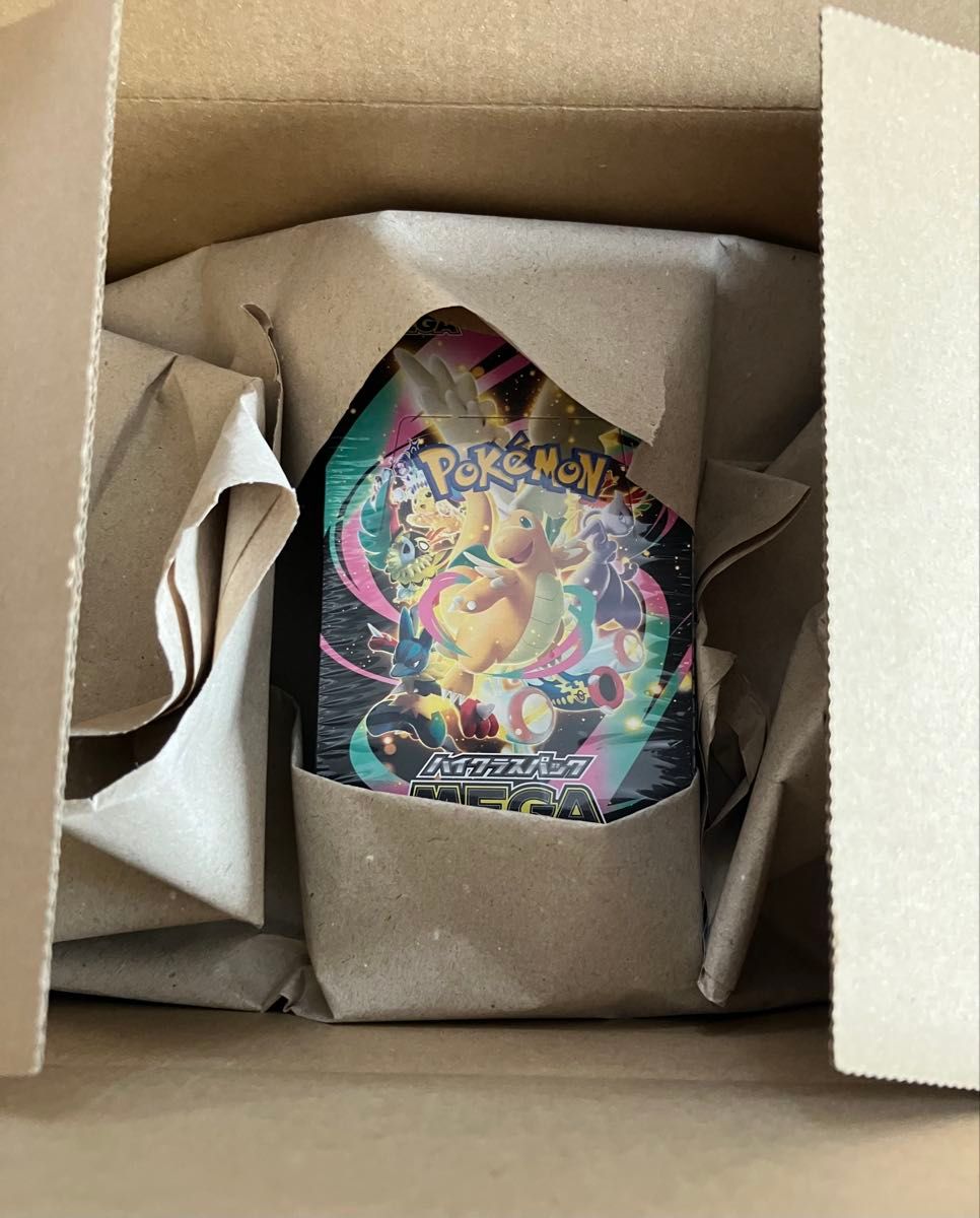 ポケセン産シュリンク付き ポケモンカードゲーム MEGAドリーム ex 1BOX