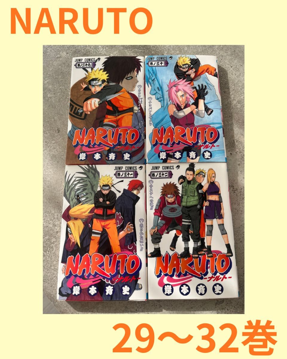 全巻初版】ナルト NARUTO 1巻〜72巻 岸本斉史 全巻セット｜Yahoo