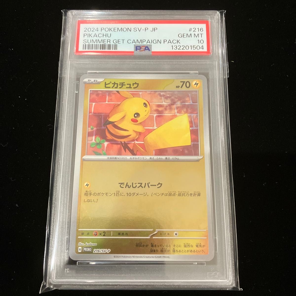 PSA10 ヒロシマのピカチュウ プロモ ポケモンカード ポケモンカード