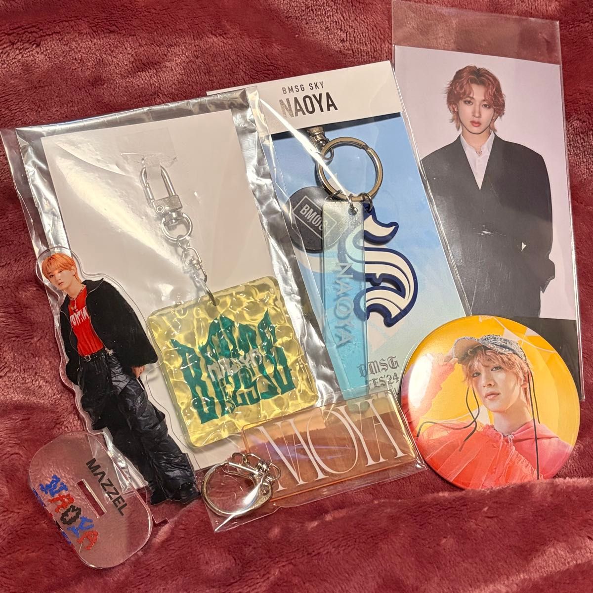 MAZZEL BMSG NAOYA ナオヤ キーホルダー キーチェーン PARADE｜Yahoo