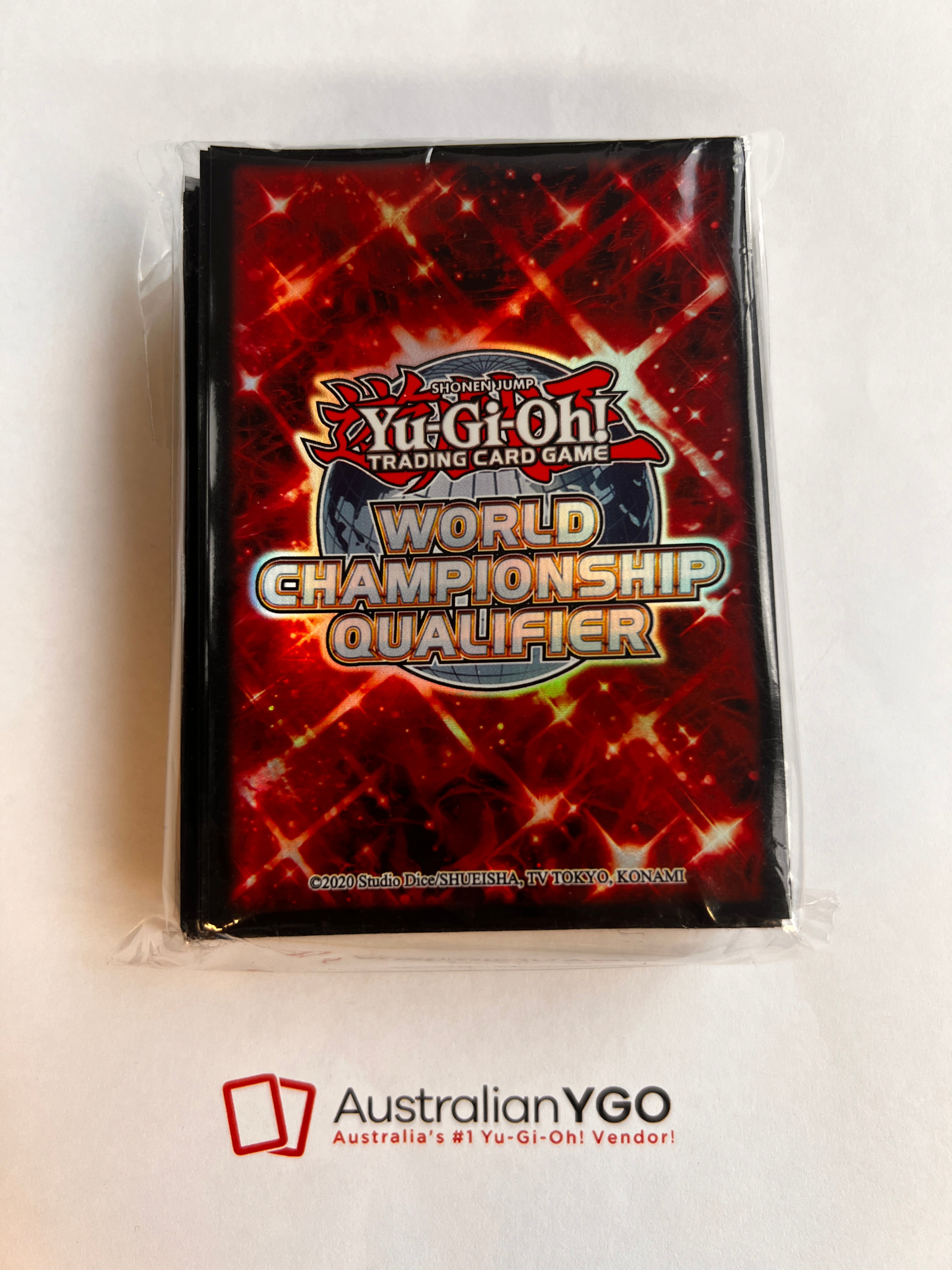Yu-Gi-Oh World Championship Qualifier 2023 Red Sleeves (100) – Aus Ygo