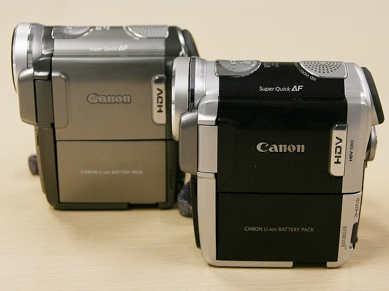 キヤノン、同社初の家庭用縦型HDVカメラ「iVIS HV10」