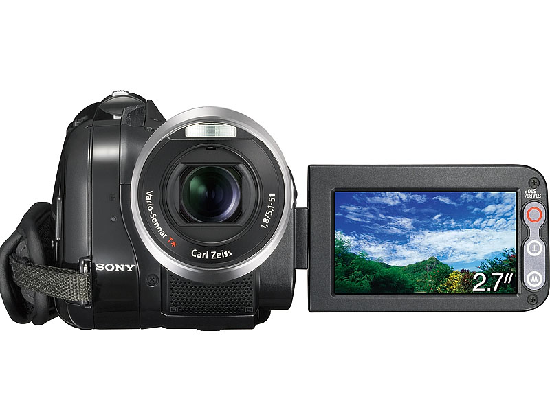 ソニー、HDMI装備の小型・軽量HDVカメラ「HDR-HC3」