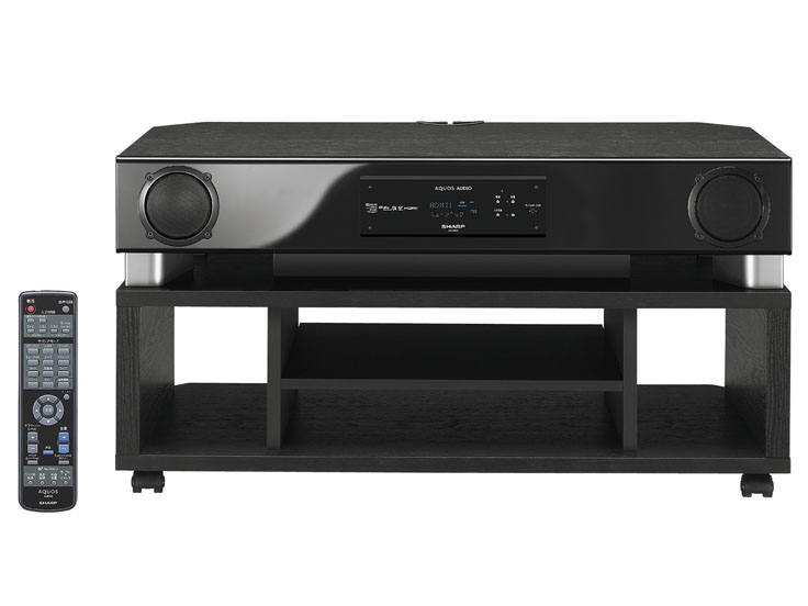 シャープ、37/32型TVに対応するラックシアター「AQUOSオーディオ」