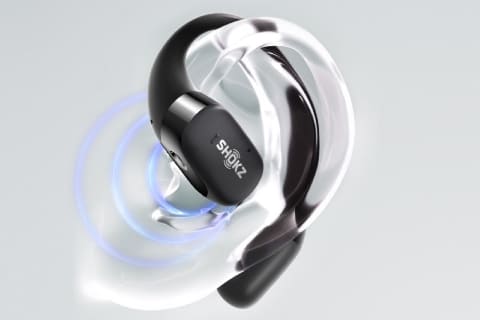 Shokzのオープン型完全ワイヤレス「OpenFit」、6日からクラウドファン