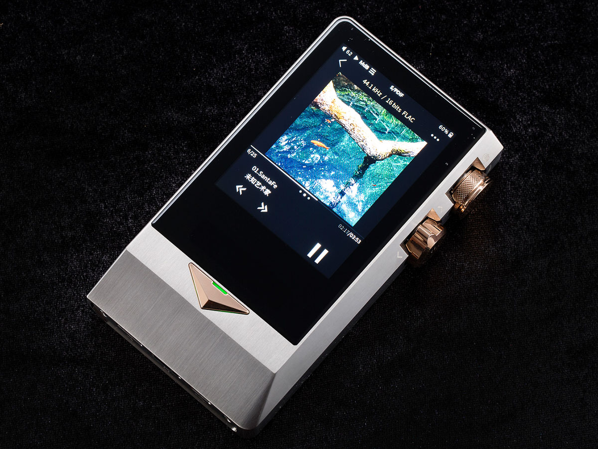 Nutube採用のポータブルプレーヤー「Cayin N8」24日発売。約39万円