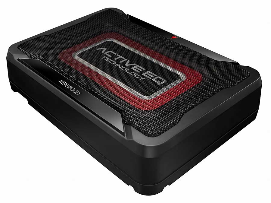 KENWOOD、3つの重低音を選べる車載用サブウーファー - AV Watch
