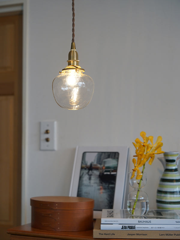 ガラスシェード ポム クリア E17 SET | AXCIS ONLINE