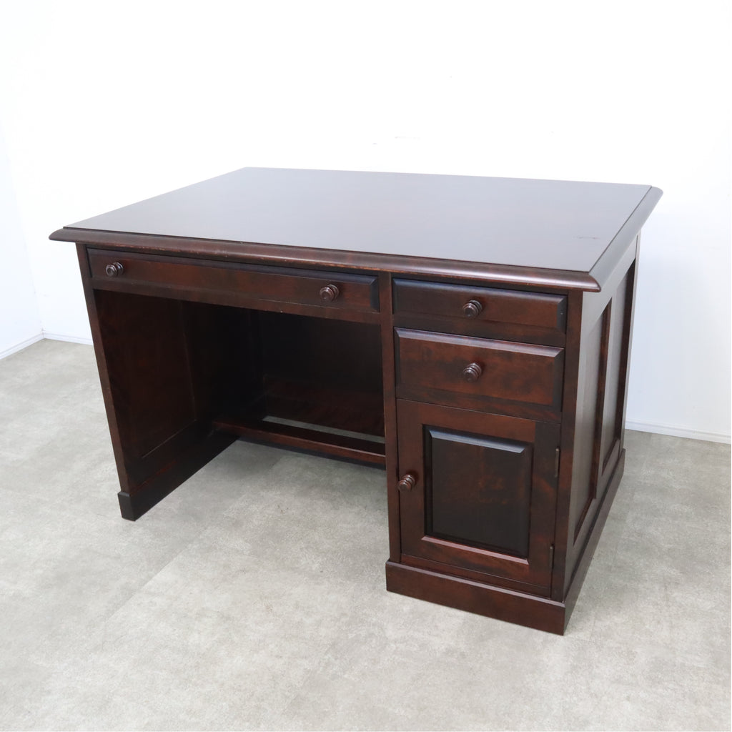 GMGT39○北海道民芸家具 ライティングビューロー デスク 学習机 勉強机