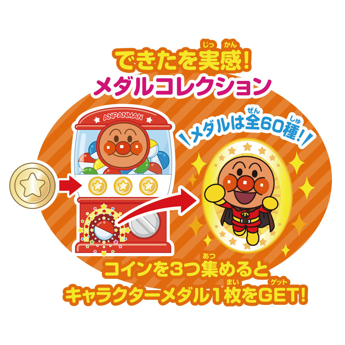 タッチでできた！1.5才からのアンパンマン知育パッド | アンパンマン