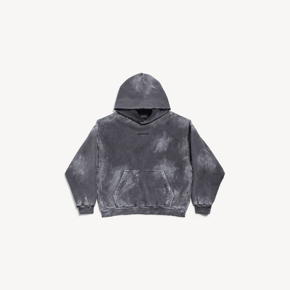 グレー の メンズ Balenciaga Back Hoodie ミディアムフィット