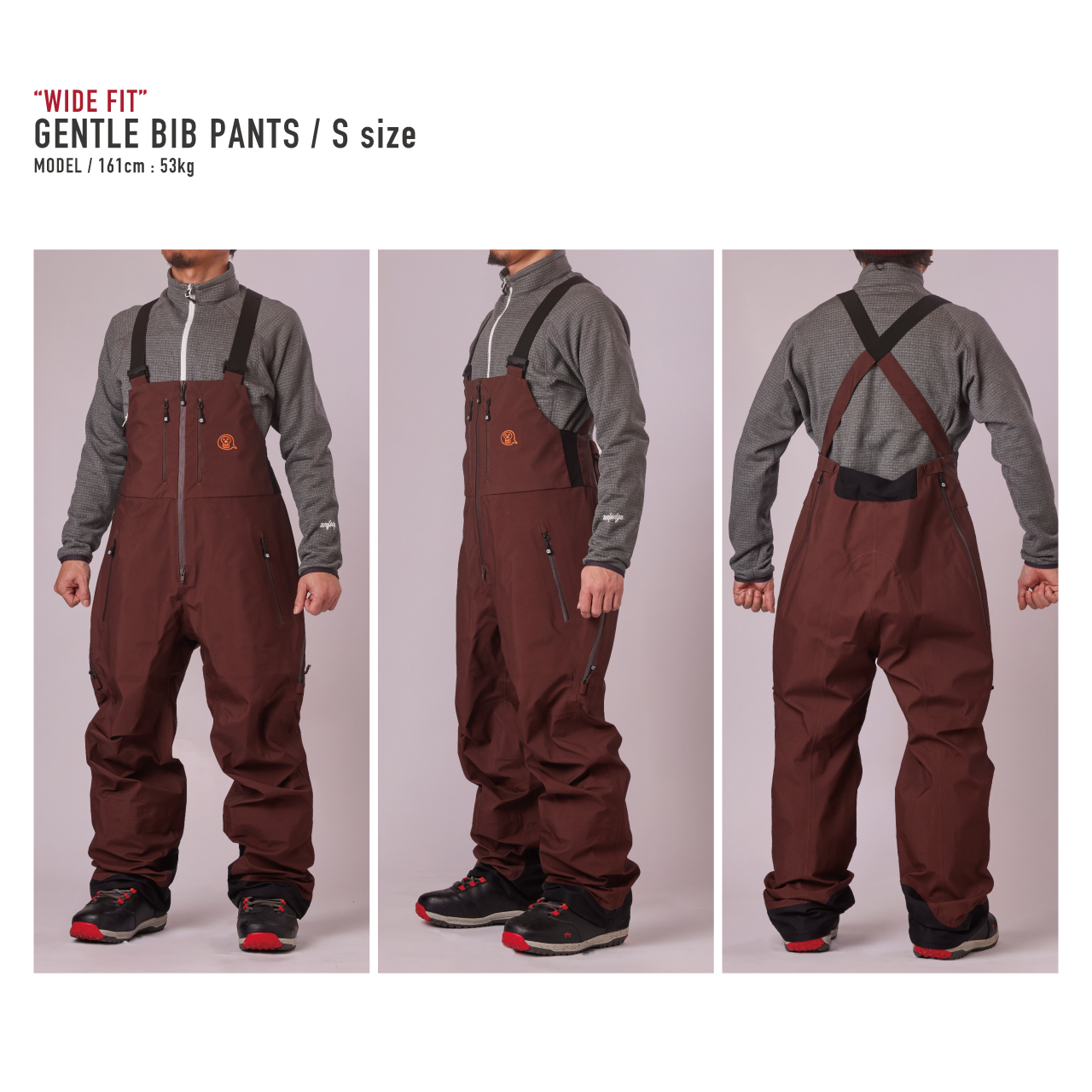 2024-2025 // GENTLE BIB PANTS | unfudge ONLINE STORE