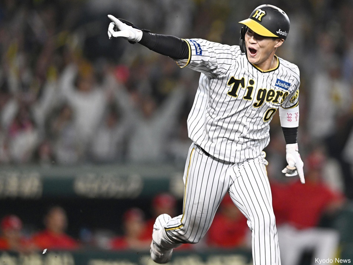 首位・阪神、途中出場の木浪が二塁打、熊谷が超美技！江本氏「競争の中