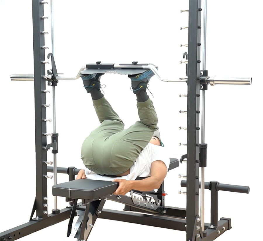 凸バースミスマシン＆マルチラック 専用】完全固定式レッグプレス