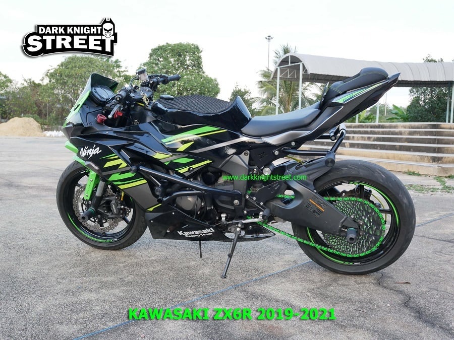 カワサキ,ZX6R,2019-2021,スタント,サブケージ,エクストリーム,Dark
