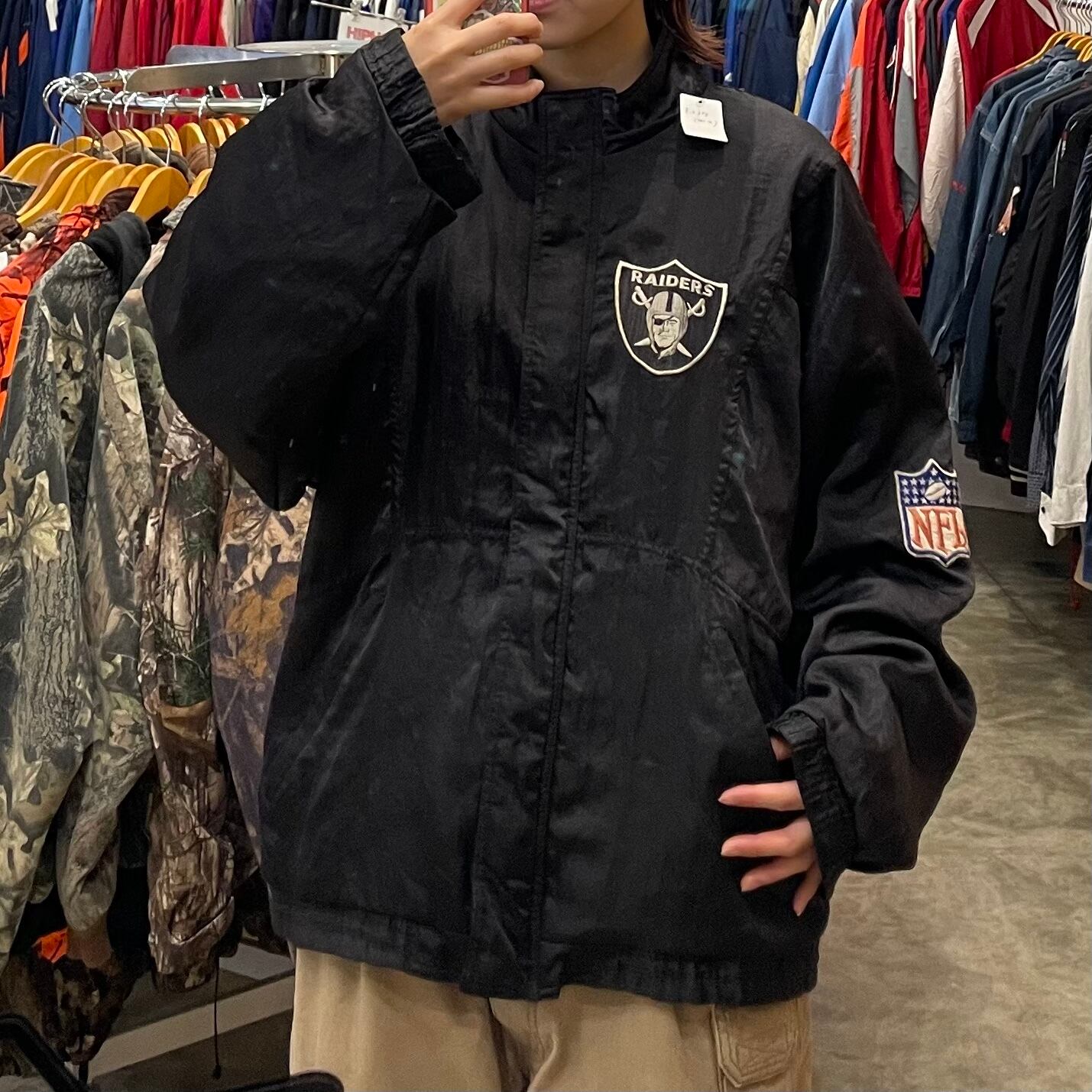 NFL【RAIDERS / レイダース】ナイロンジャケット | 古着屋KAKAVAKA