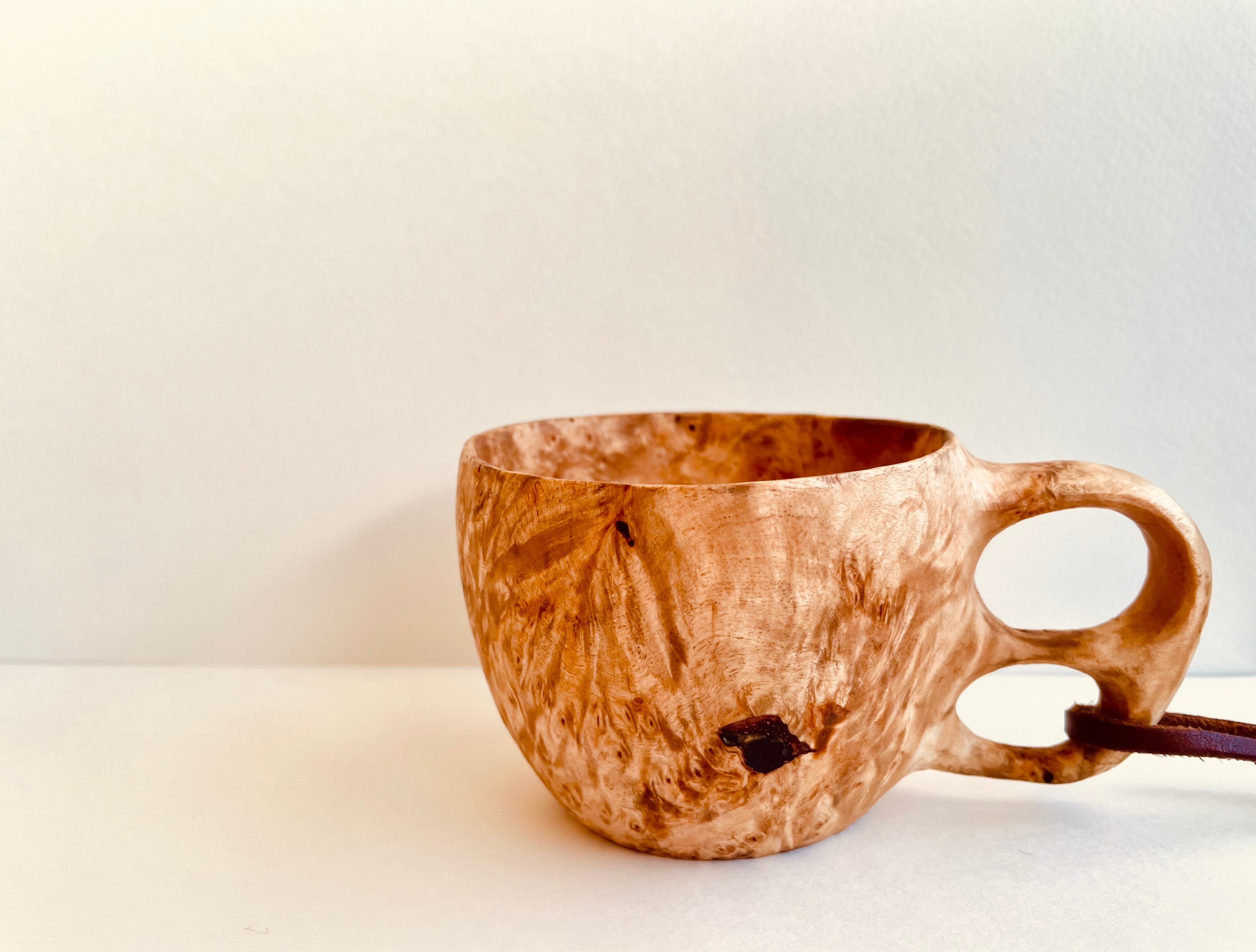 ククサ（KUKSA) 白樺のコブ材【ハンドメイド】 | 楽SOU（楽漕岳工房）