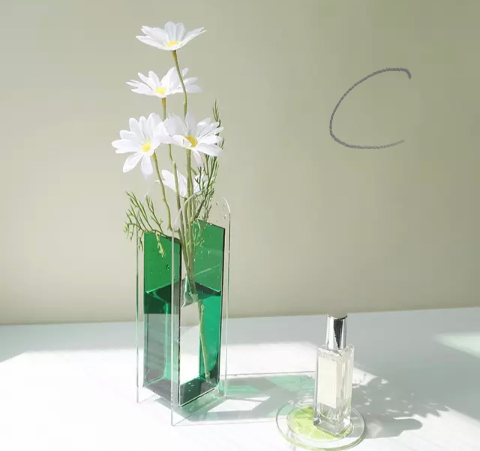 カラーアクリルフラワーベース/花瓶 Flower vase 9種 | shyshi【韓国風