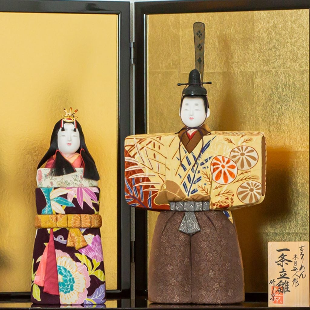 木目込み人形「一条立雛」京都「くろちく」謹製 | いぐさブティック草