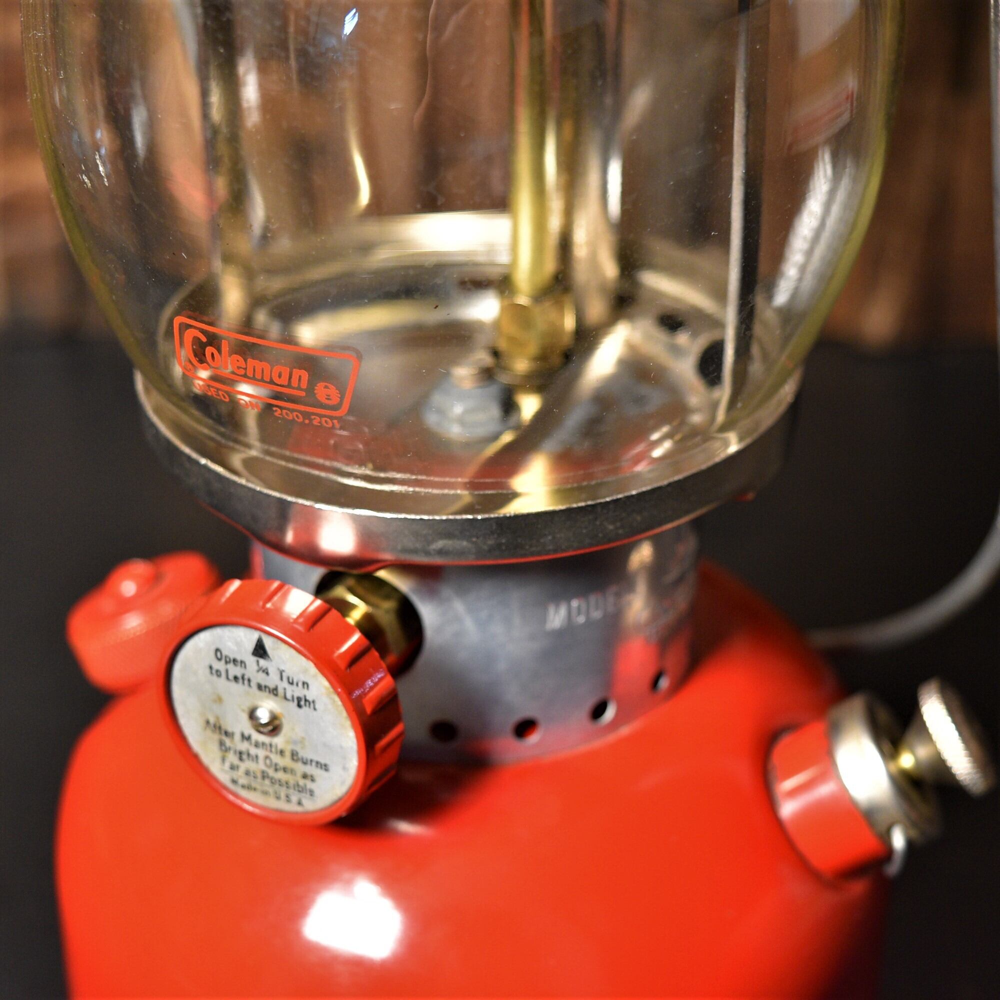 コールマン 200A 1964年1月製造 後期 レッドボーダー ランタン COLEMAN