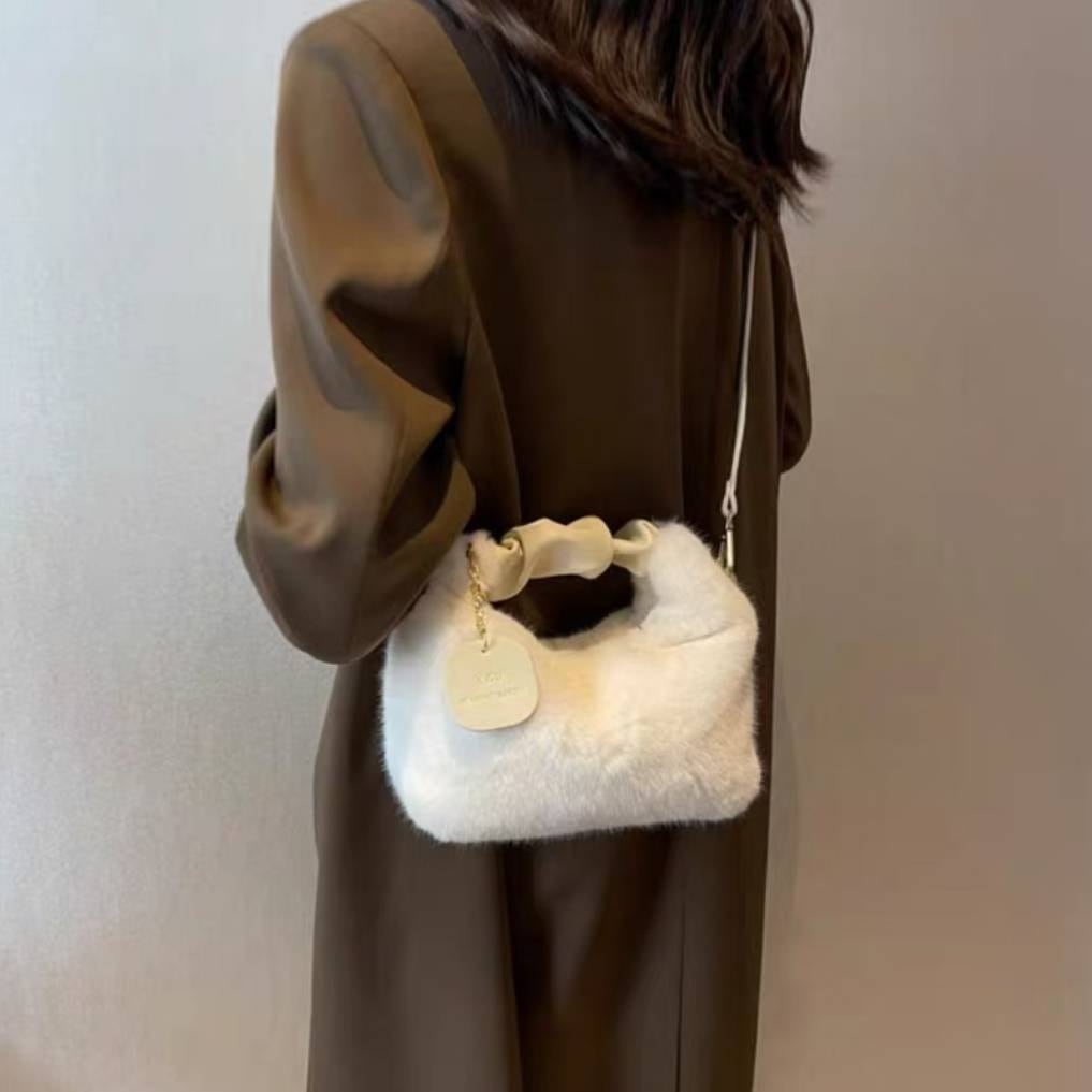 ファーバッグ ショルダーバッグ ハンドバッグ レディース ふわふわ 斜