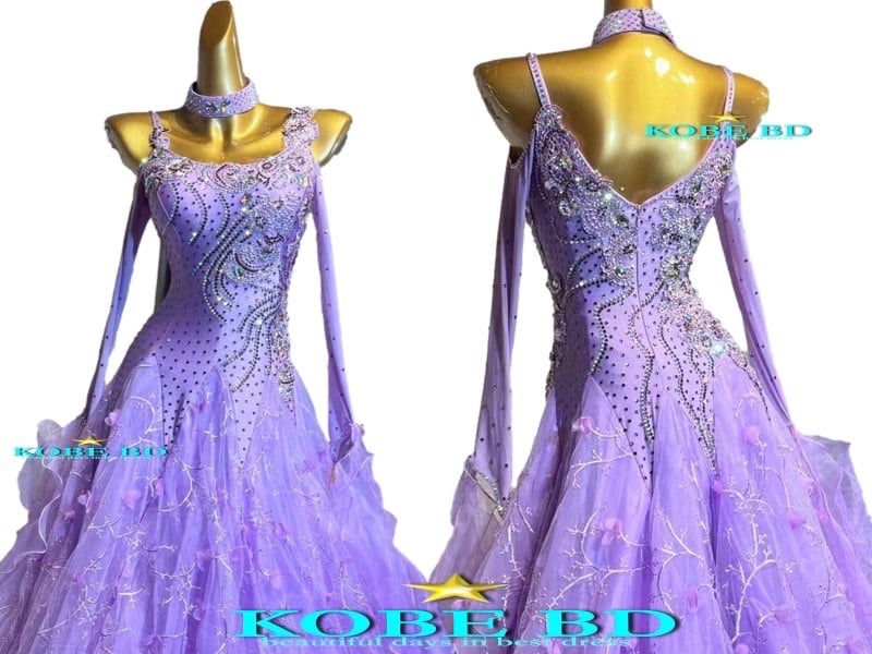 社交ダンスドレス【商品番号 AI- 23928】 ワルツ スロー クイック