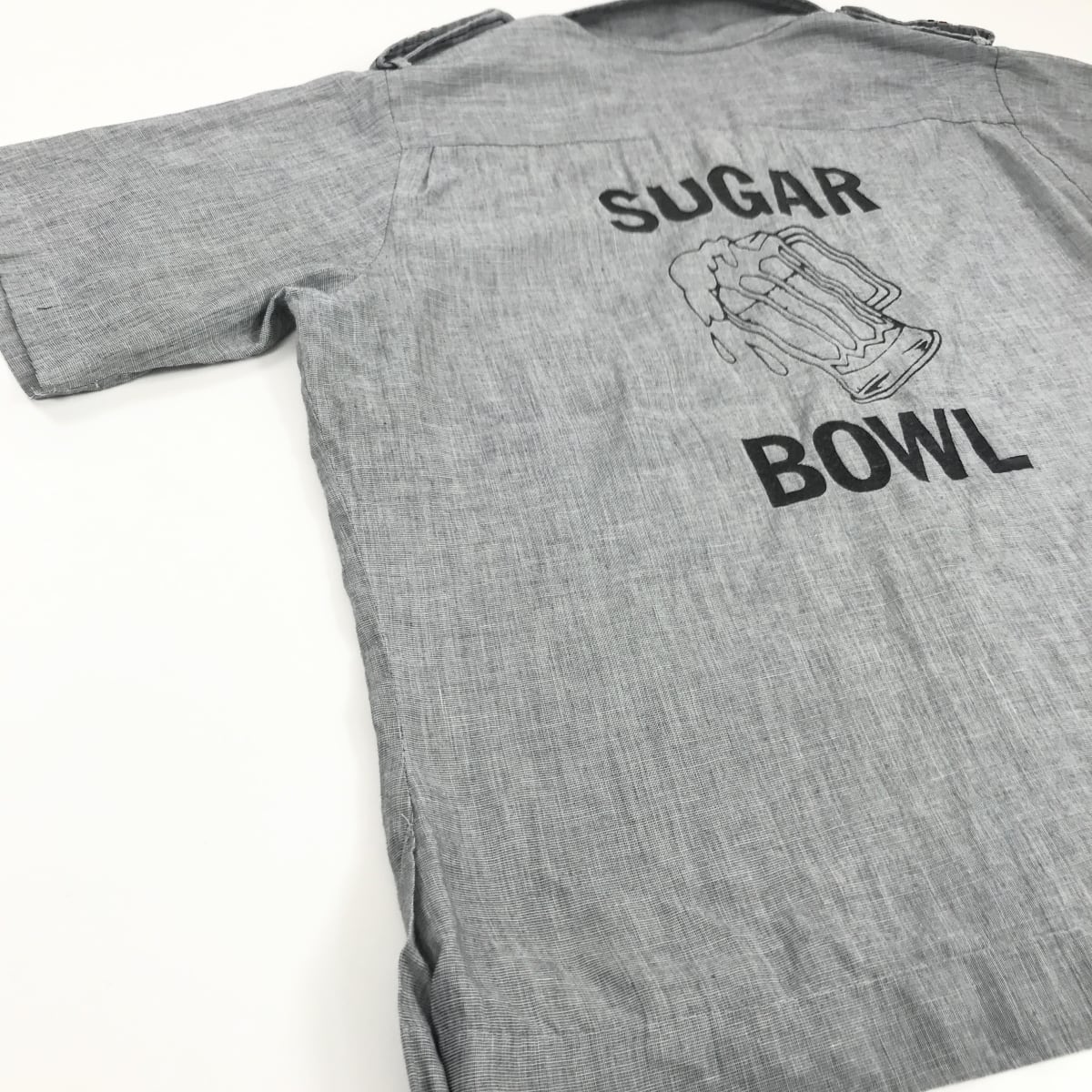 KING LOUIE 70年代 USA製 CREATION タグ ポリコットン BEER バック