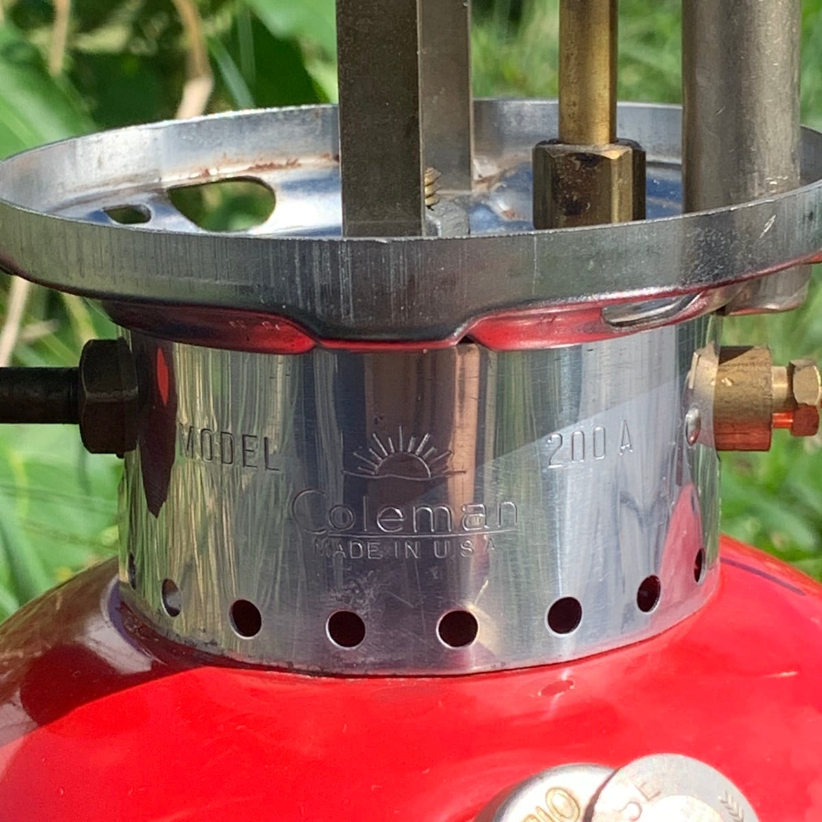 綺麗】Coleman コールマン 200A ガソリンランタン パテペン 1967年3月