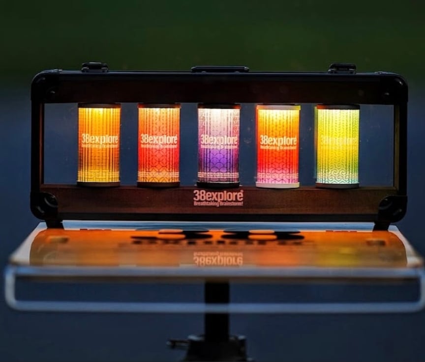 38explore「38-kT HAUS5 」38灯 5個収納 | Camp Shop Lantern