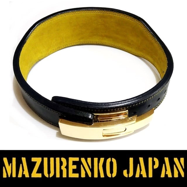 本牛革ERGレバーアクションパワーベルト13mm極厚ハード仕上げ(ハーフ