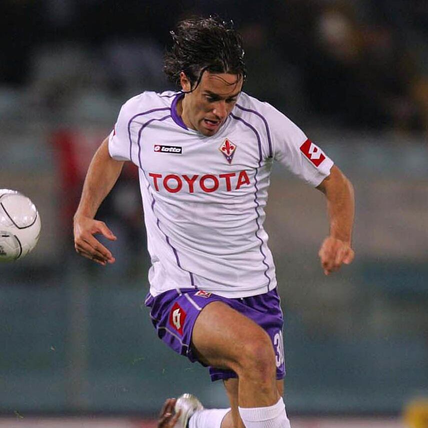 USED】フィオレンティーナ 2005-07 Lotto アウェイ半袖 ユニフォーム