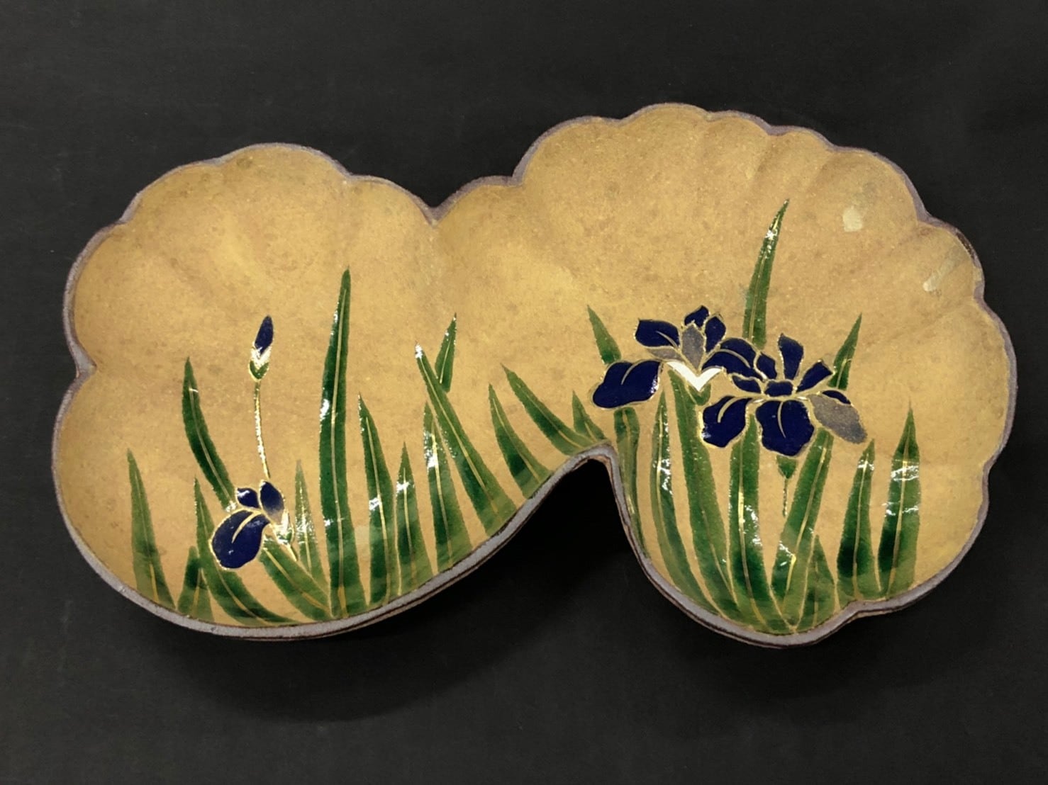 【えびちゃんさま専用】京都　尾形乾山　写し　小鉢　水仙 853>乾山写水仙透かし向付 清水焼 | 陶香堂オンラインストア