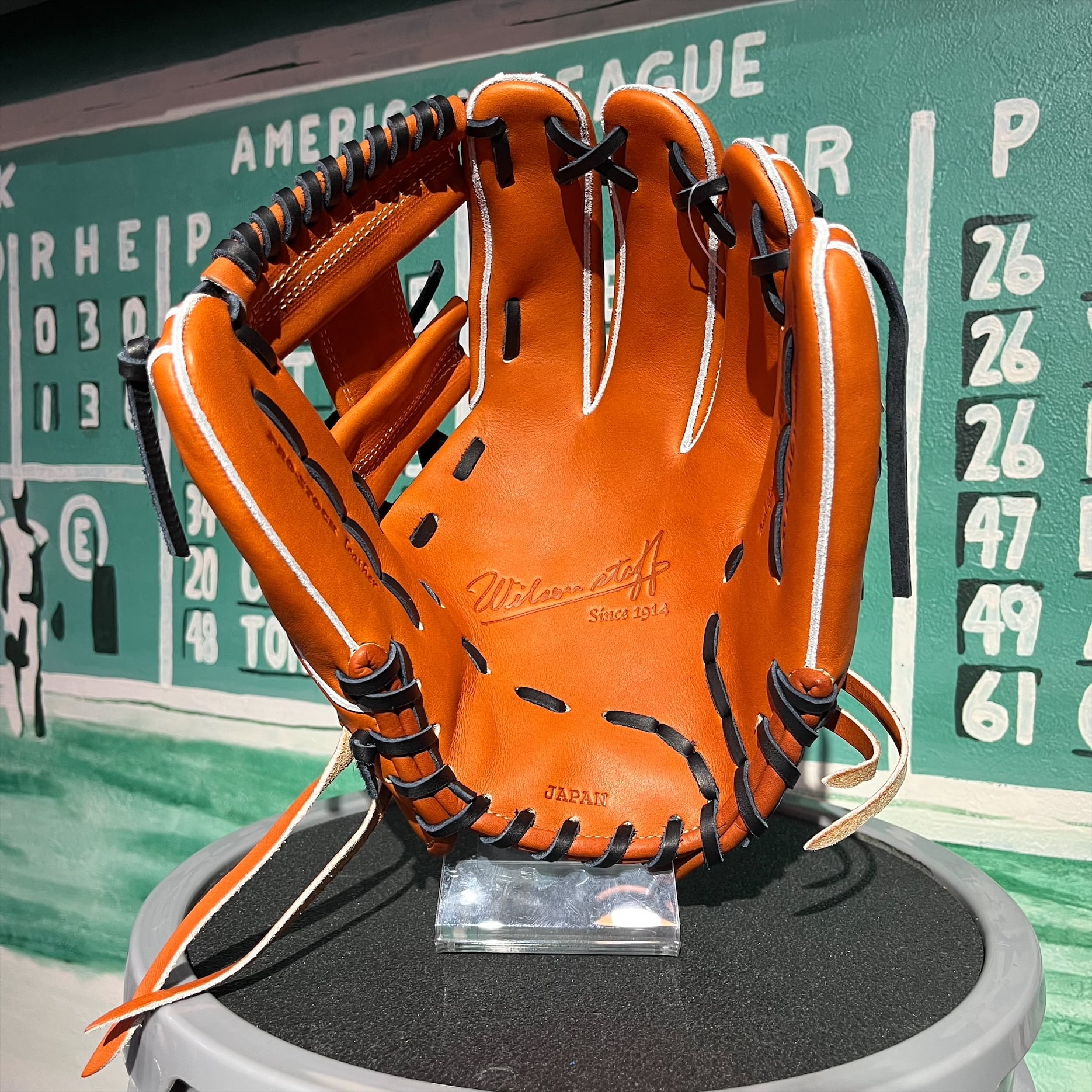 Wilson ウイルソン 軟式グラブ 内野手用 1723 Tオレンジ | フォー