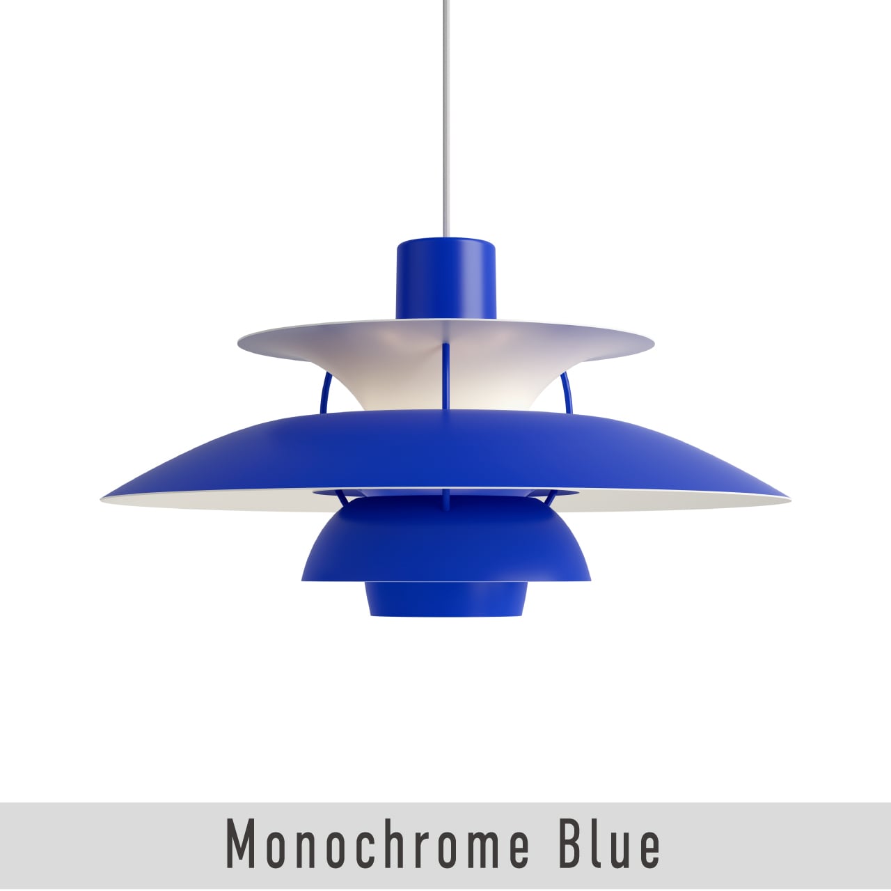 PH 5 / モノクローム・ブルー / Louis Poulsen（ルイスポールセン