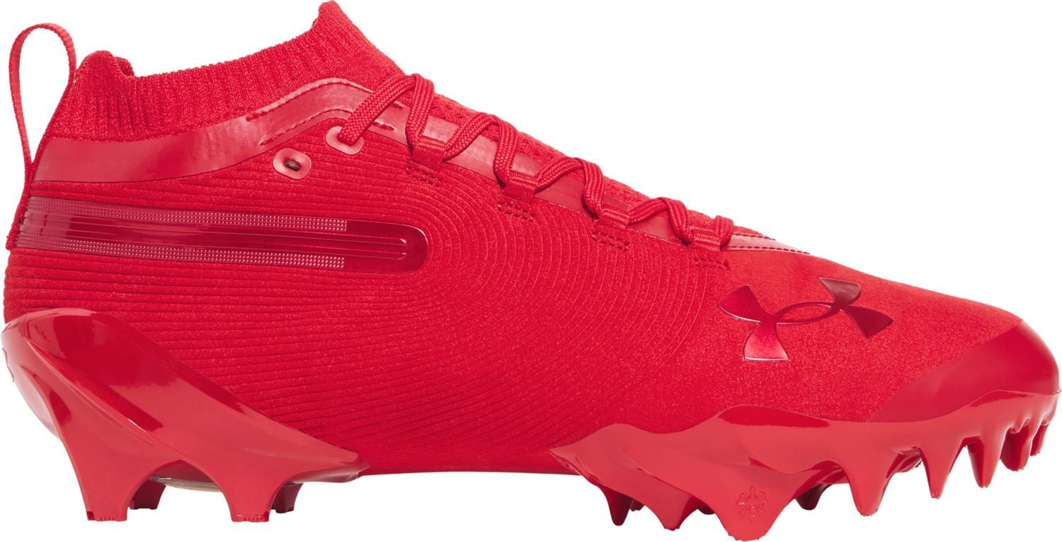 SPOTLIGHT SUEDE PRO MC 2025 レッド アメフト スパイク | END ZONE